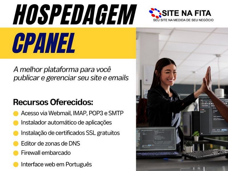 Seu site merece uma hospedagem cPanel!